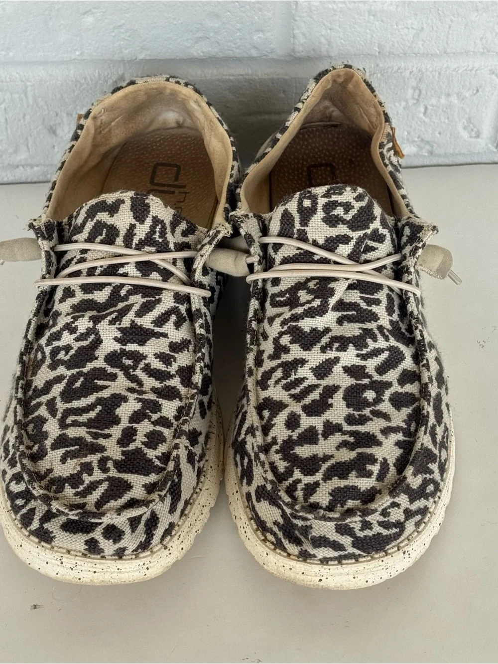 Cheetah Hey Dude Shoes Women's 11